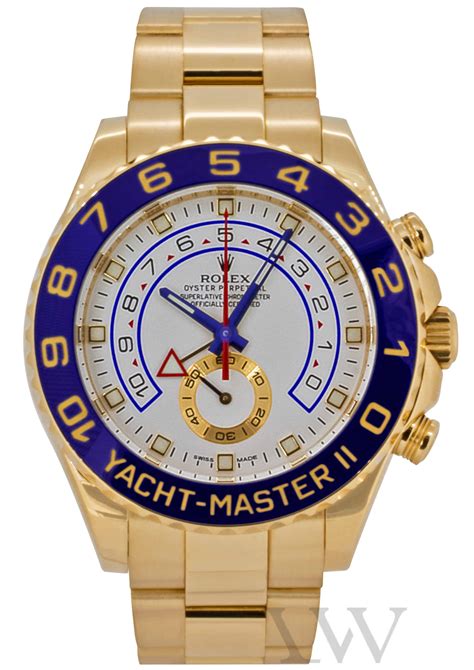 yellow gold yachtmaster